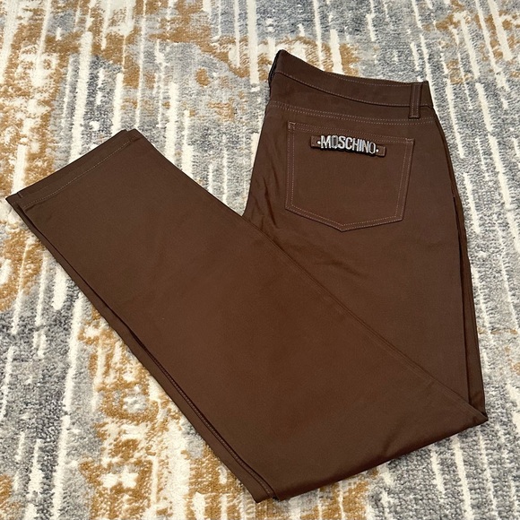 Moschino  Couture Olive trousers. - Picture 12 of 12